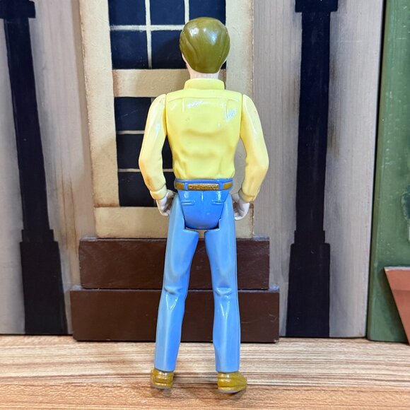 Fisher-Price Vintage 1990's Loving Family Home Dad Father for Dollhouse 6 Inches - Picture 9 of 9